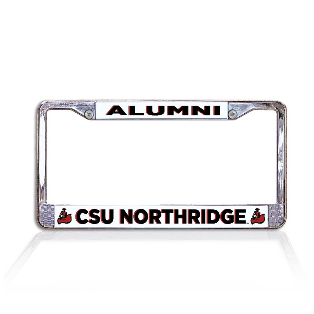 Cal State Northridge Alumni Metal Tag Frame (Officially Licensed Product)